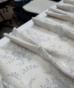 Making Triple pleat interlined curtains